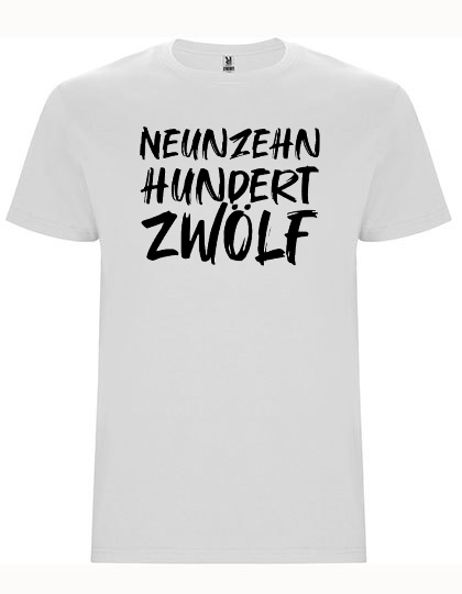 T-Shirt Neunzehnhundertzwölf