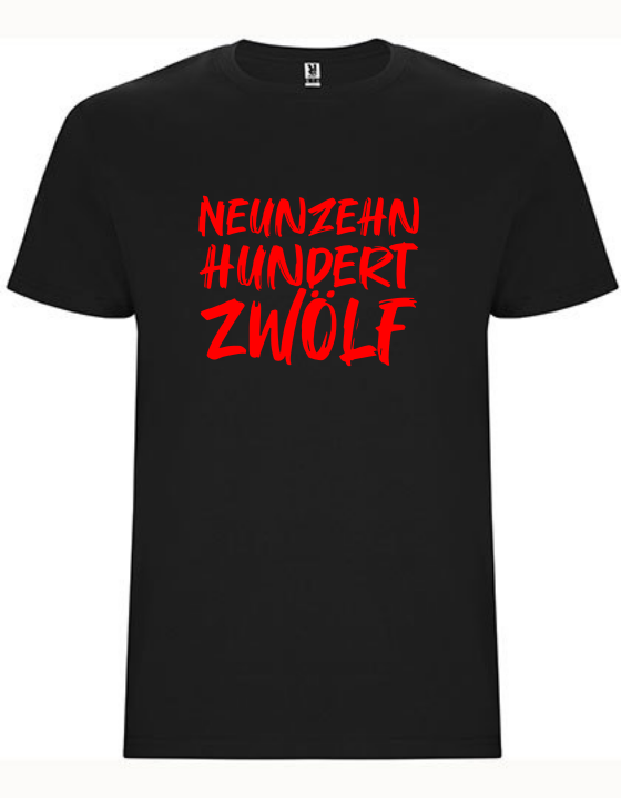 T-Shirt Neunzehnhundertzwölf