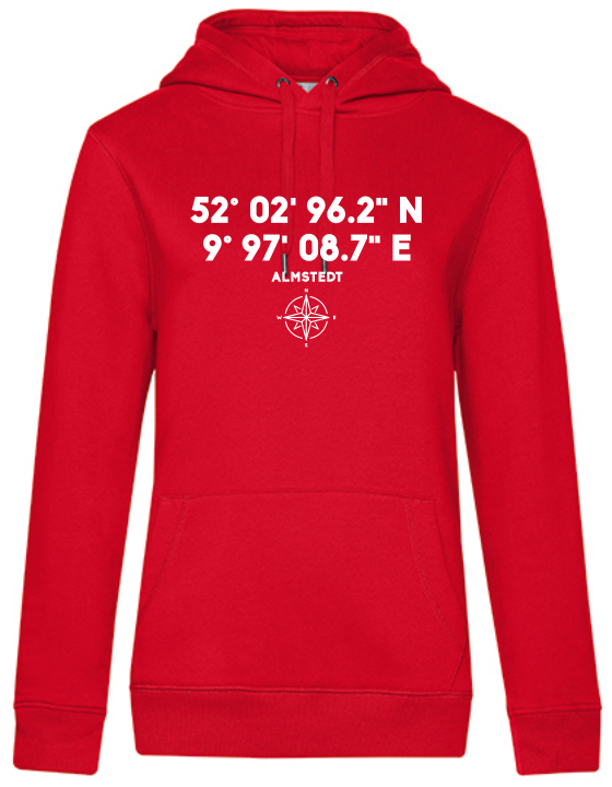 Hoodie KOORDINATEN Damen