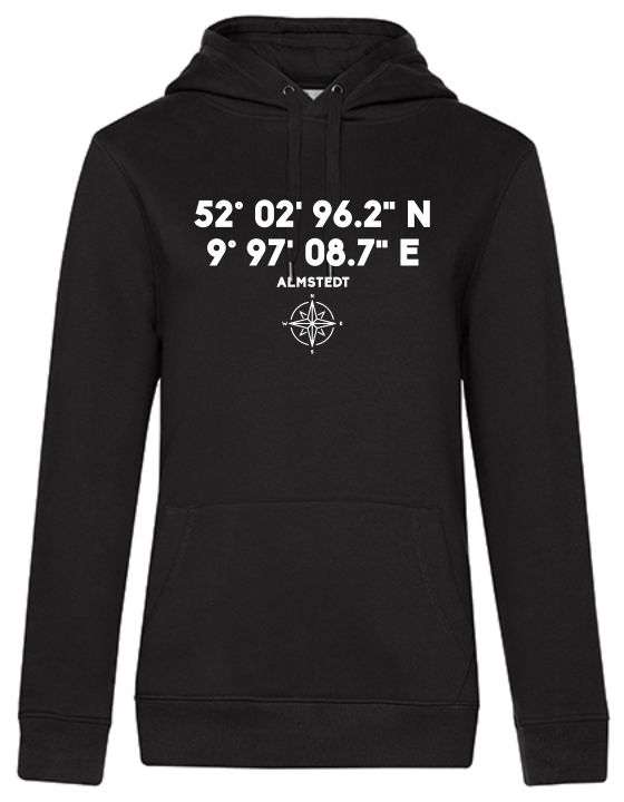 Hoodie KOORDINATEN Damen