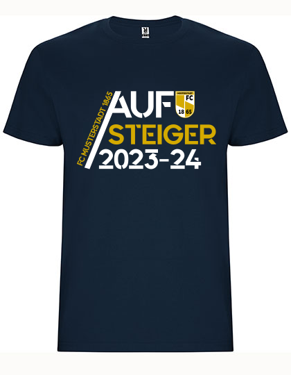 Aufsteiger 2024 T-Shirt zweifarbig