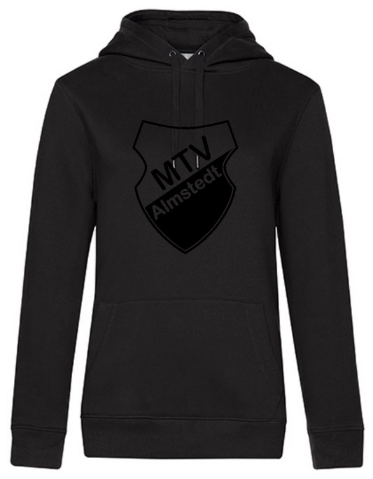 Hoodie ALL BLACK Damen