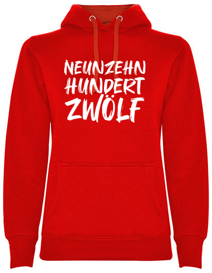 Hoodie Neunzehnhundertzwölf Damen