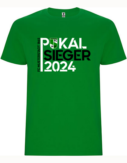 Pokalsieger 2024 T-Shirt zweifarbig