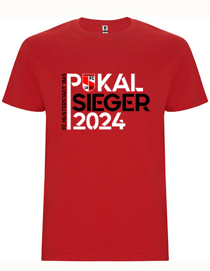 Pokalsieger 2024 T-Shirt zweifarbig