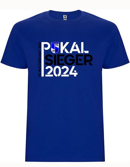 Pokalsieger 2024 T-Shirt zweifarbig