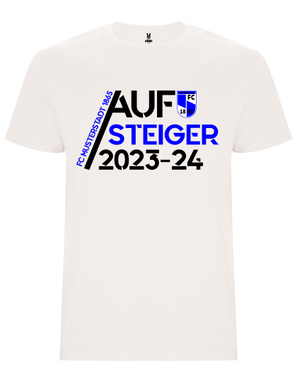 Aufsteiger 2024 T-Shirt zweifarbig