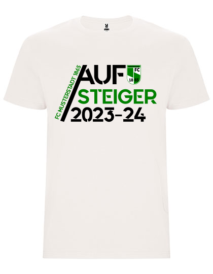 Aufsteiger 2024 T-Shirt zweifarbig
