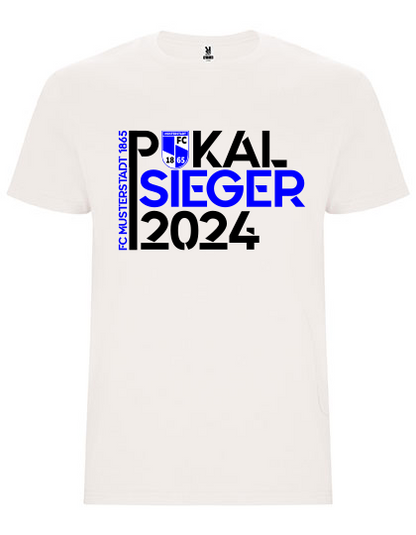 Pokalsieger 2024 T-Shirt zweifarbig