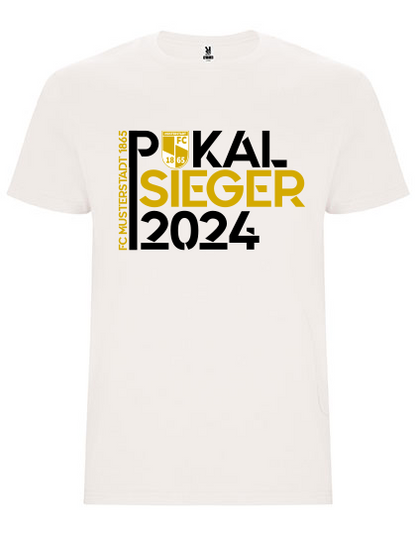 Pokalsieger 2024 T-Shirt zweifarbig