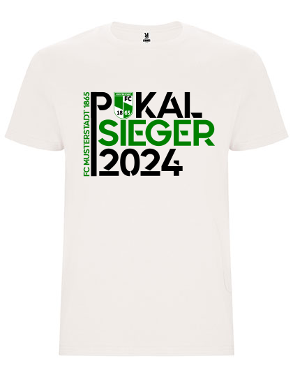 Pokalsieger 2024 T-Shirt zweifarbig