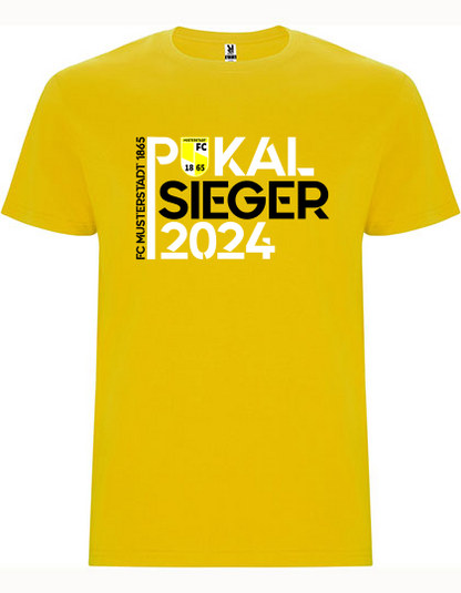 Pokalsieger 2024 T-Shirt zweifarbig